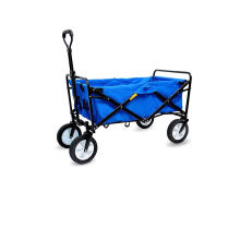 Collapsible Outdoor Utility Wagon, Heavy Duty Folding Garden Portable Hand Cart, Suit foPark Picnic, Beach Trip and Camping